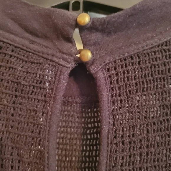 Free People Macrame Applique Top - Picture 4 of 5